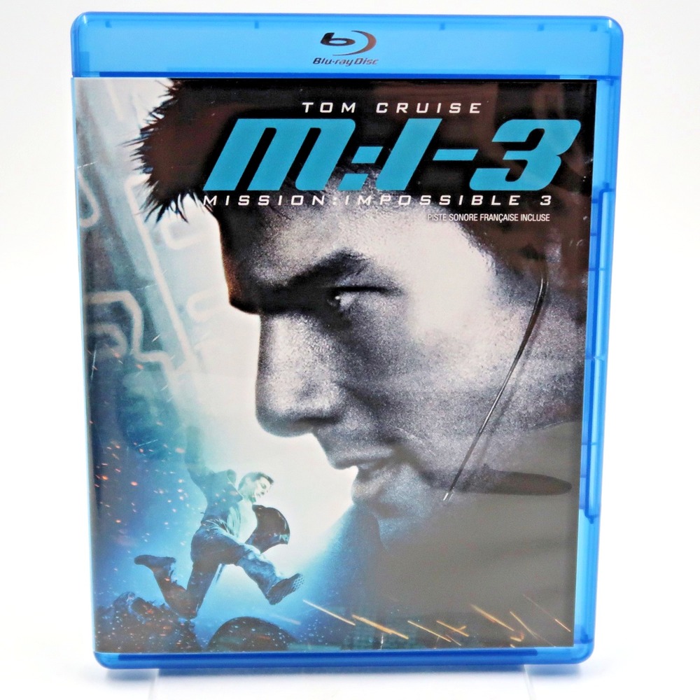 Mission Impossible III Blu-ray 2006 Tom Cruise Action Movie Paramount M:I-3